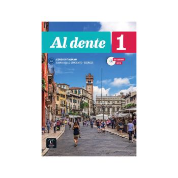 Al dente 1, učbenik in delovni zvezek s CD-jem in DVD-jem