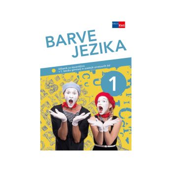 Barve jezika 1, učbenik