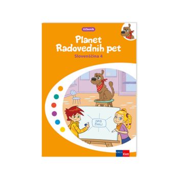 Planet radovednih pet 4, učbenik za slovenščino