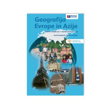 Geografija Evrope in Azije, delovni zvezek