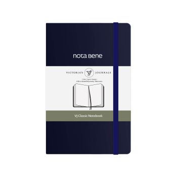 Blok Victoria s Journals Classic, trede platnice 9x14, Moder